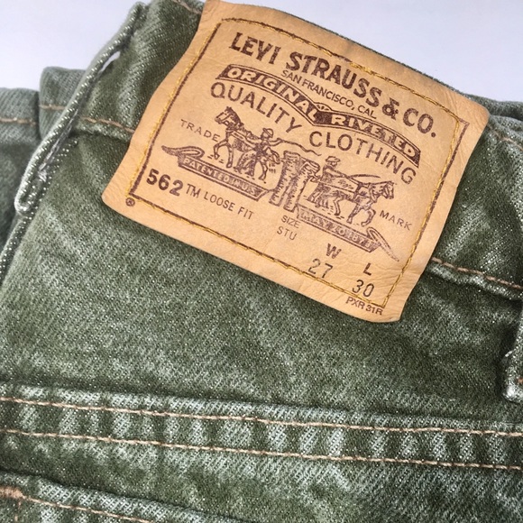 levis green tab